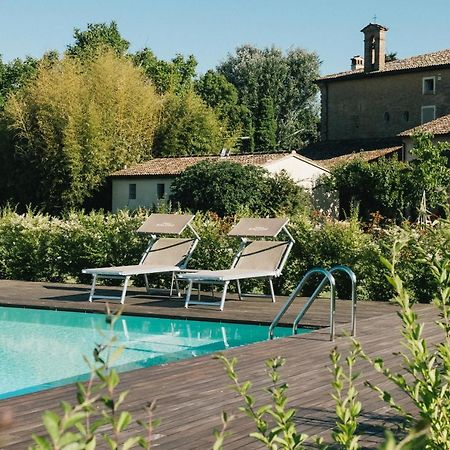Agriturismo Palazzo Baldini Villa Bagnacavallo Bagian luar foto